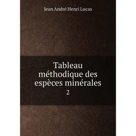 

Книга Tableau méthodique des espèces minérales 2