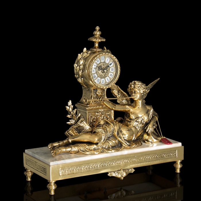 Часы настольные "Ангел с трубой"