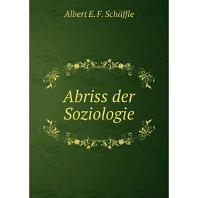 

Книга Abriss der Soziologie