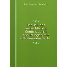 

Книга Der Bau des menschlichen Gehirns durch Abbildungen mit erläuterndem Texte