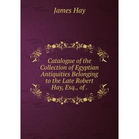 

Книга Catalogue of the Collection of Egyptian Antiquities Belonging to the Late Robert Hay