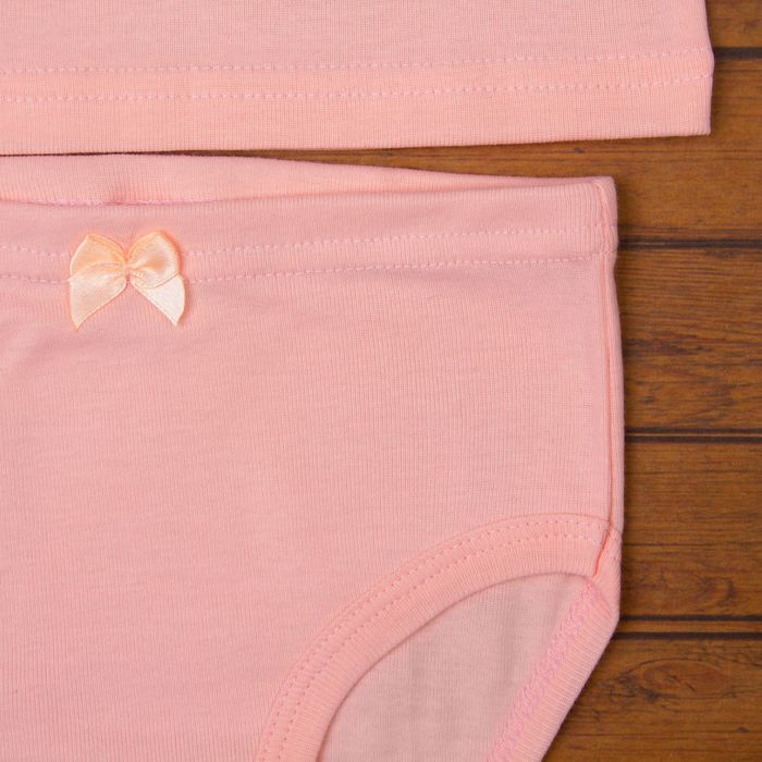 Комплект для девочки: майка+трусы, рост 134-140 (9-10 лет), цвета МИКС