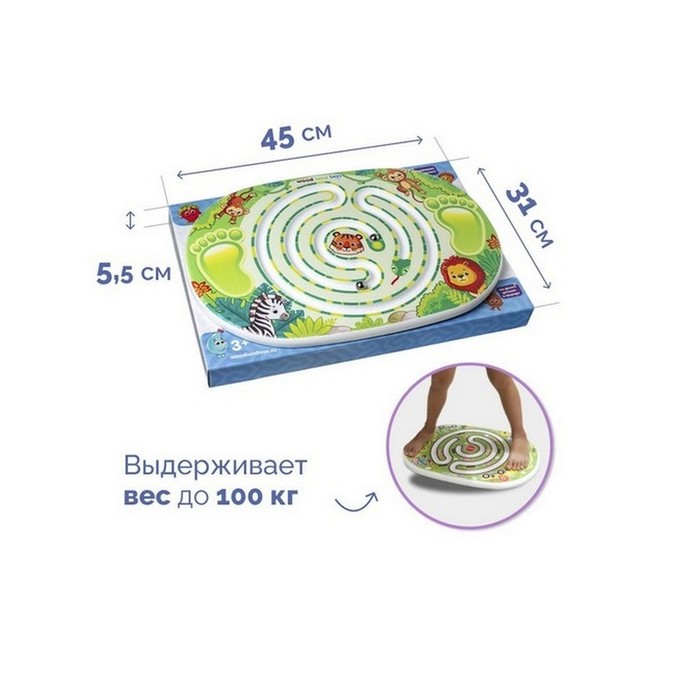 фото Балансир детский «джунгли» woodland toys