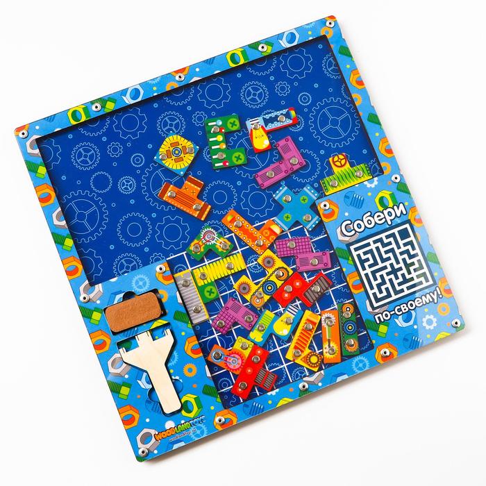 Головоломка Конструктор магнитный Механизм 680₽