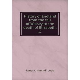 

Книга History of England from the fall of Wolsey to the death of Elizabeth; 12. James Anthony Froude