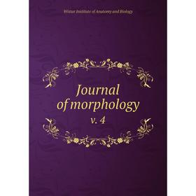 

Книга Journal of morphologyv. 4