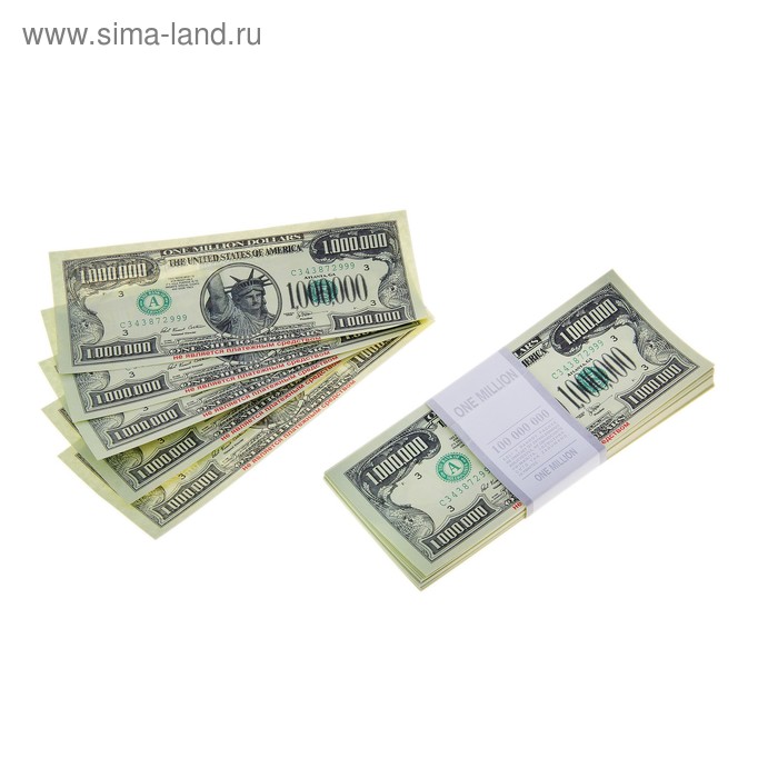 Пачка купюр 1000000 долларов пачка купюр 500 украинских гривен