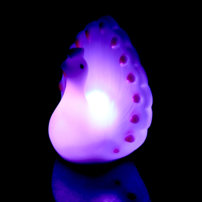 Ночник "Павлин белый"