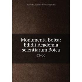 

Книга Monumenta Boica: Edidit Academia scientiarum Boica 33-35