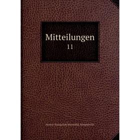 

Книга Mitteilungen 11