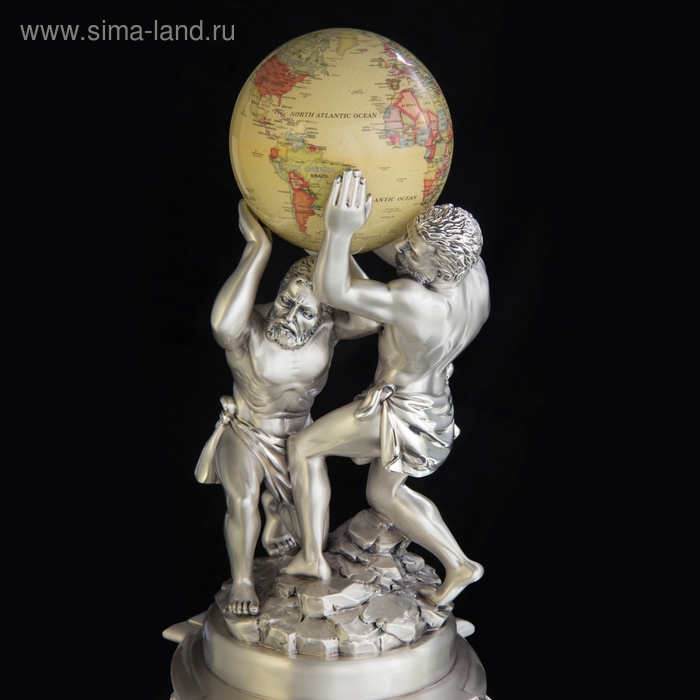 

Статуэтка "Атланты и Земной шар", бежевый, 57 × 24 × 27 см