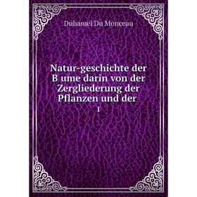 

Книга Natur-Geschichte der Bȧume darin von der Zergliederung der Pflanzen und der 1