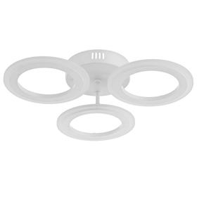 

Люстра 6017/3 LED, белый, 40х40х8 см