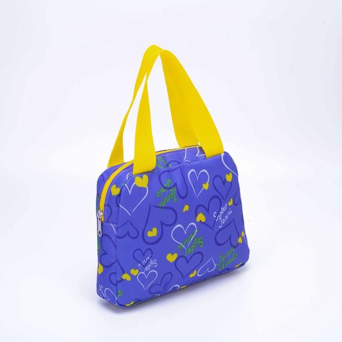 фото Сумка детская, отдел на молнии, цвет сиреневый зфтс