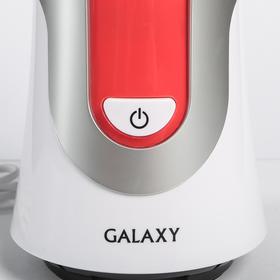 

УЦЕНКА Блендер Galaxy GL 2153, стационарный, 350 Вт, 0.6 л, 1 скорость, бело-красный