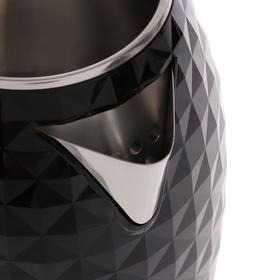

УЦЕНКА Чайник электрический HOMESTAR HS-1015, пластик, 1.8 л, 1500 Вт, черно-белый