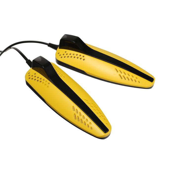 Сушилка для обуви Sakura SA-8157RY, 10 Вт, 65°С, желто-черная