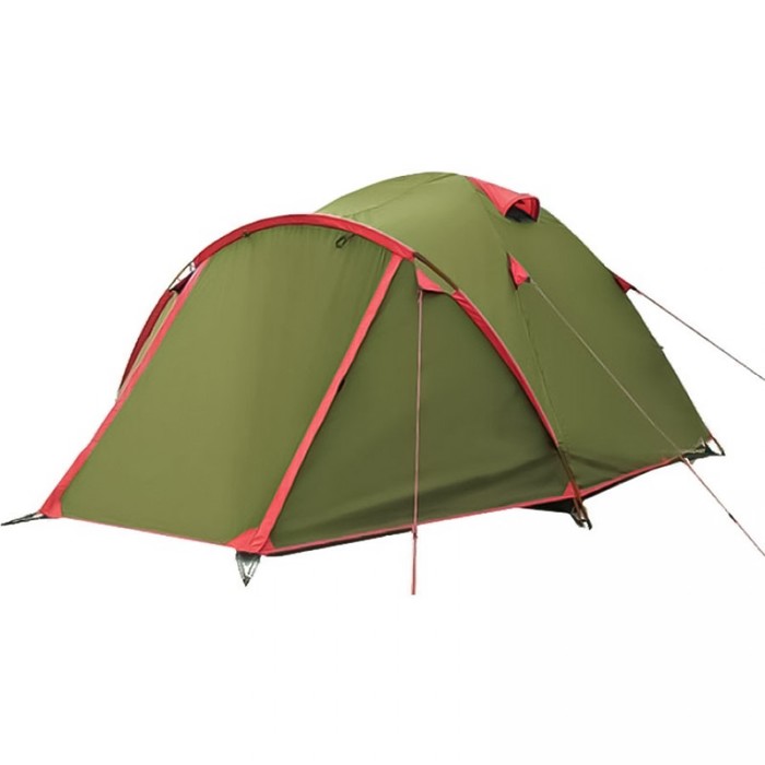 фото Палатка camp 4, цвет зеленый tramp