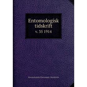

Книга Entomologisk tidskrift v. 35 1914