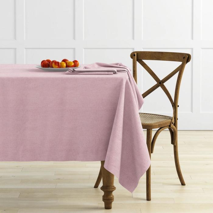 фото Комплект скатертей «ибица», размер d145 см, цвет розовый pasionaria