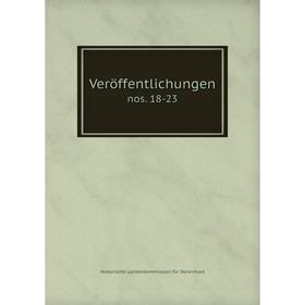 

Книга Veröffentlichungen nos. 18-23