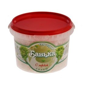 

Соль-скраб "Банька" с морской солью, в пэт ведре, 550 г
