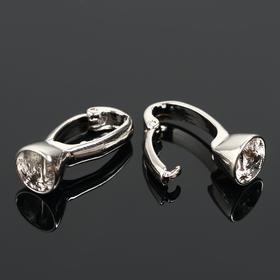 

Замок родированный 2 карабина, цвет серебро