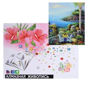 

Алмазная мозаика с подрамником, полное заполнение, «Летний день» 40 × 50 см