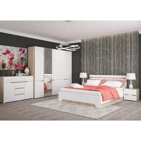 

Кровать и 2 тумбы Анталия, 1674х900х2058, Белый/Дуб сонома