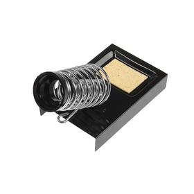 

Подставка под паяльник REXANT 12-0306, металл, квадратная ниша, губка