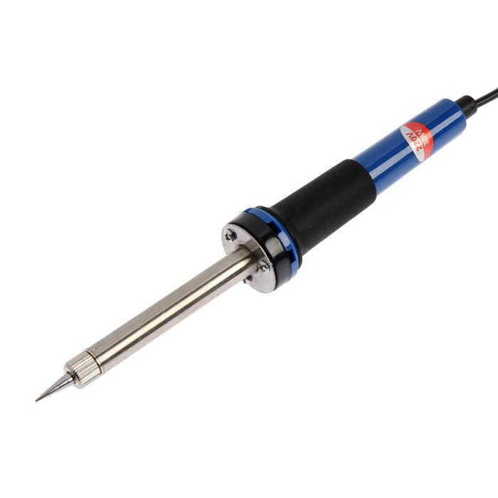 Набор для пайки REXANT 11 паяльник 30 Вт подставка губка канифоль припой