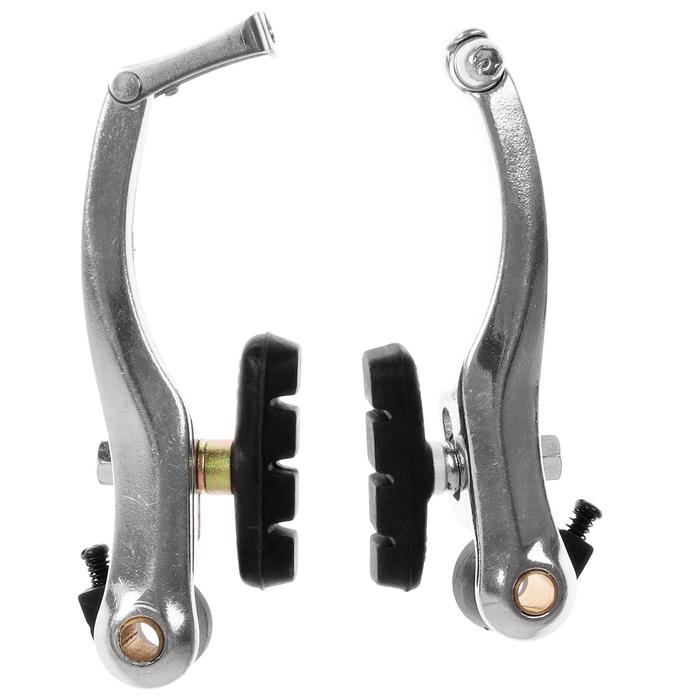 фото Тормоз v-brake vb-980dk, цвет серебристый