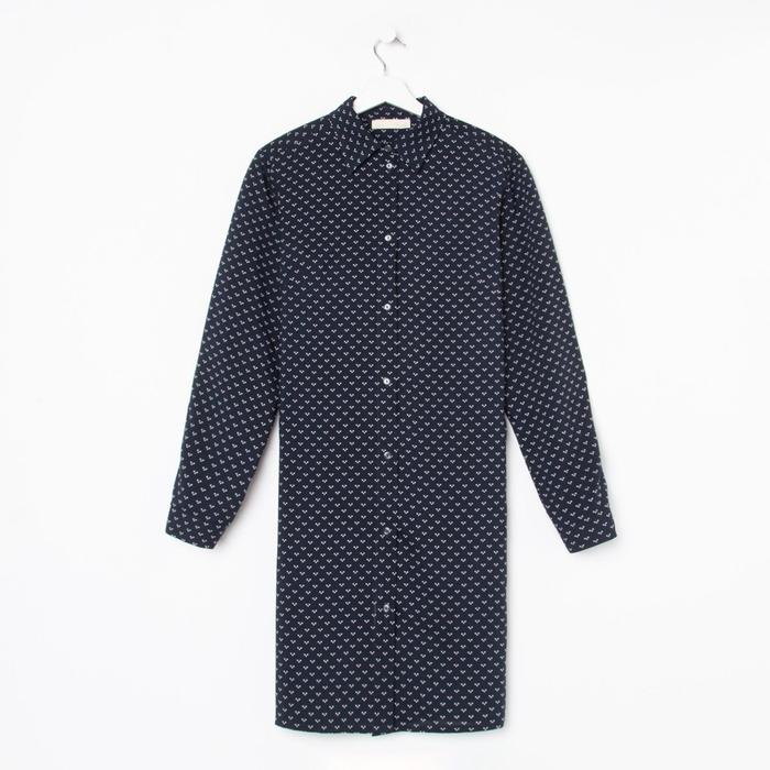 

Рубашка (сорочка) женская KAFTAN «Точки», цвет синий, размер 44-46
