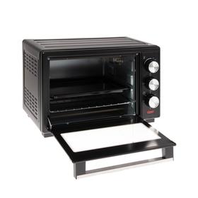 

Мини-печь GELBERK GL-20B, 1300 Вт, 20 л, 3 режима, подсветка, таймер, черная