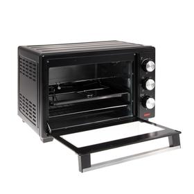 

Мини-печь GELBERK GL-26B, 1600 Вт, 26 л, 5 режимов, подсветка, таймер, черная