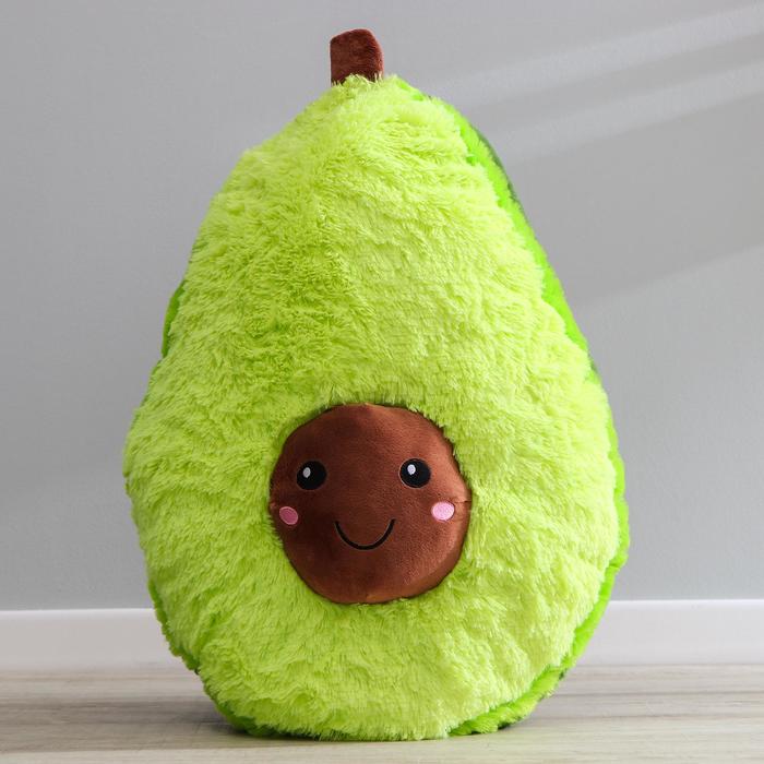 мягкая игрушка подушка плюшевое авокадо 60 см Мягкая игрушка-подушка «Авокадо», 60 см