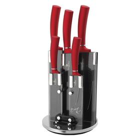 

Набор ножей на подставке Burgundy Metallic Line, 6 предметов