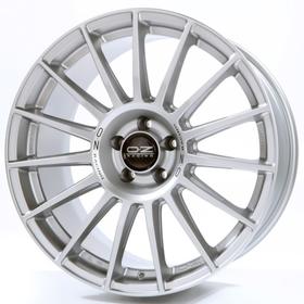 

Диск литой OZ Superturismo Dakar 8.5x20 5x120 ET32 d79 Matt Race Silver Black Lettering