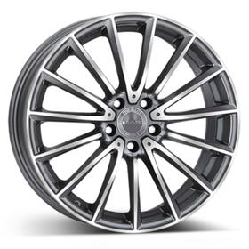 

Диск литой MAK Komet 9x19 5x112 ET50 d66.6 Gun Metallic Mirror Face