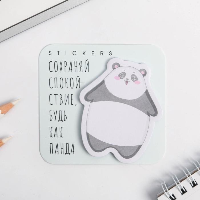 

Фигурные стикеры «Спокойствие панды»