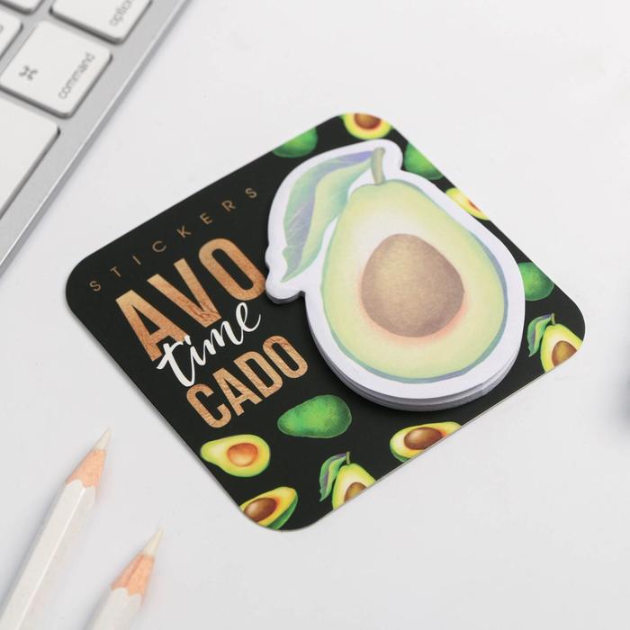 

Фигурные стикеры Avocado