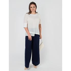 

Блузка женская, размер 52, цвет молочный