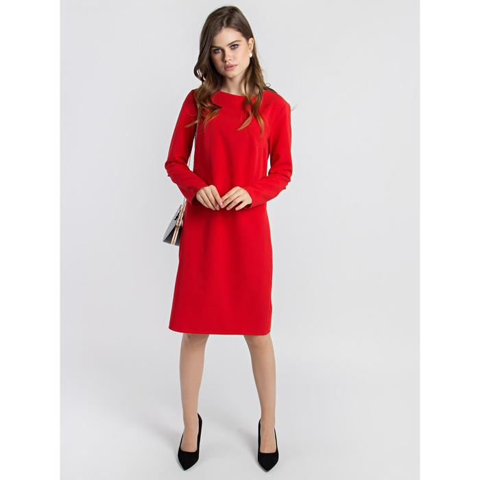 фото Платье женское, размер 42, цвет красный mariko