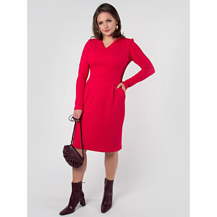фото Платье женское, размер 44, цвет красный mariko