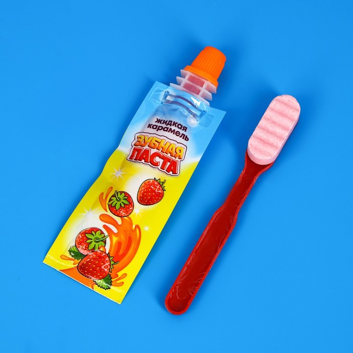 фото Драже сахарное "зубная щетка с пастой", 15 г канди клаб