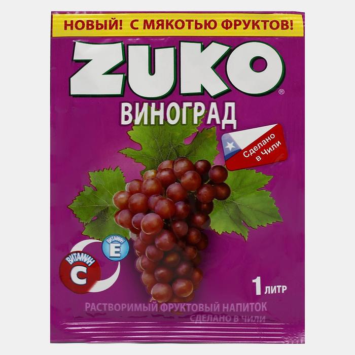 Растворимый напиток ZUKO Виноград, 25 г