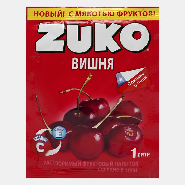 Растворимый напиток ZUKO Вишня, 25 г