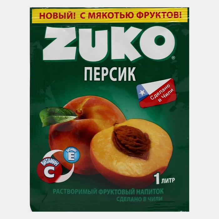 Растворимый напиток ZUKO Персик, 25 г