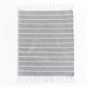 

Ковер Strip Grey 140х140 ± 3 см, 1400 гр/м2, 100% хлопок