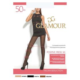 

Колготки женские GLAMOUR Positive Press 50 цвет лёгкий загар (miele), р-р 2